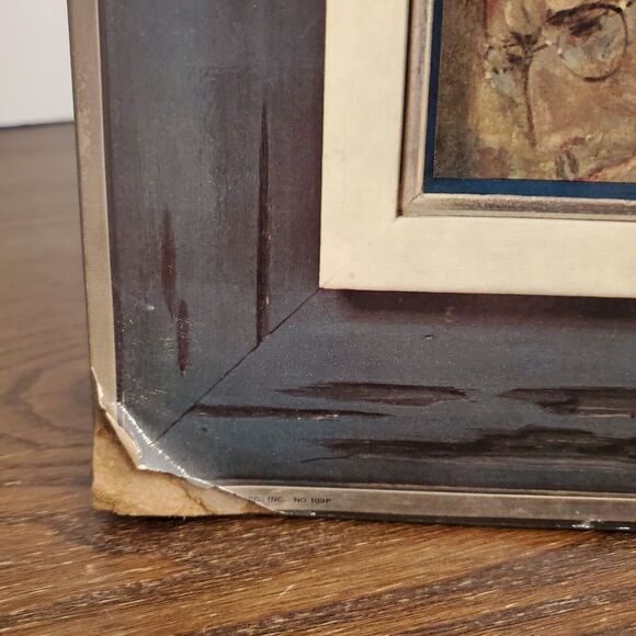 Vintage William Zdinak IN HIS IMAGE Art Print - Hardboard Mounting 23"x 0.5"x18" - Picture 11 of 16